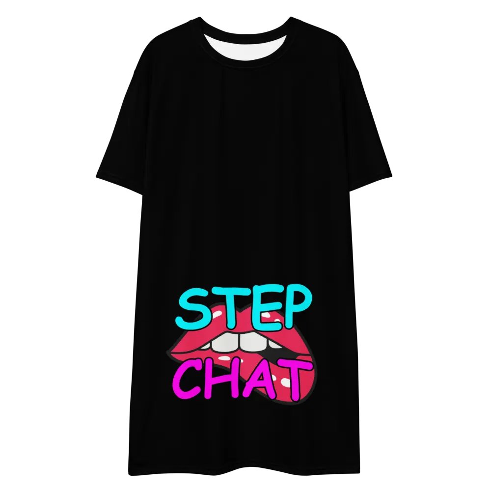 Naughty Stepchat Dress T-Shirt (Black) product image (3)