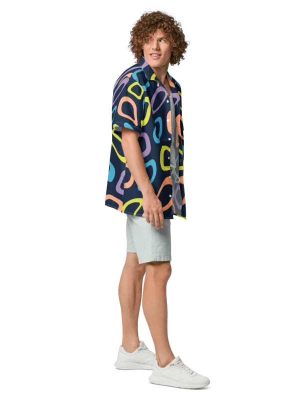 His House Aloha Shirt - Neon Rave product image (3)