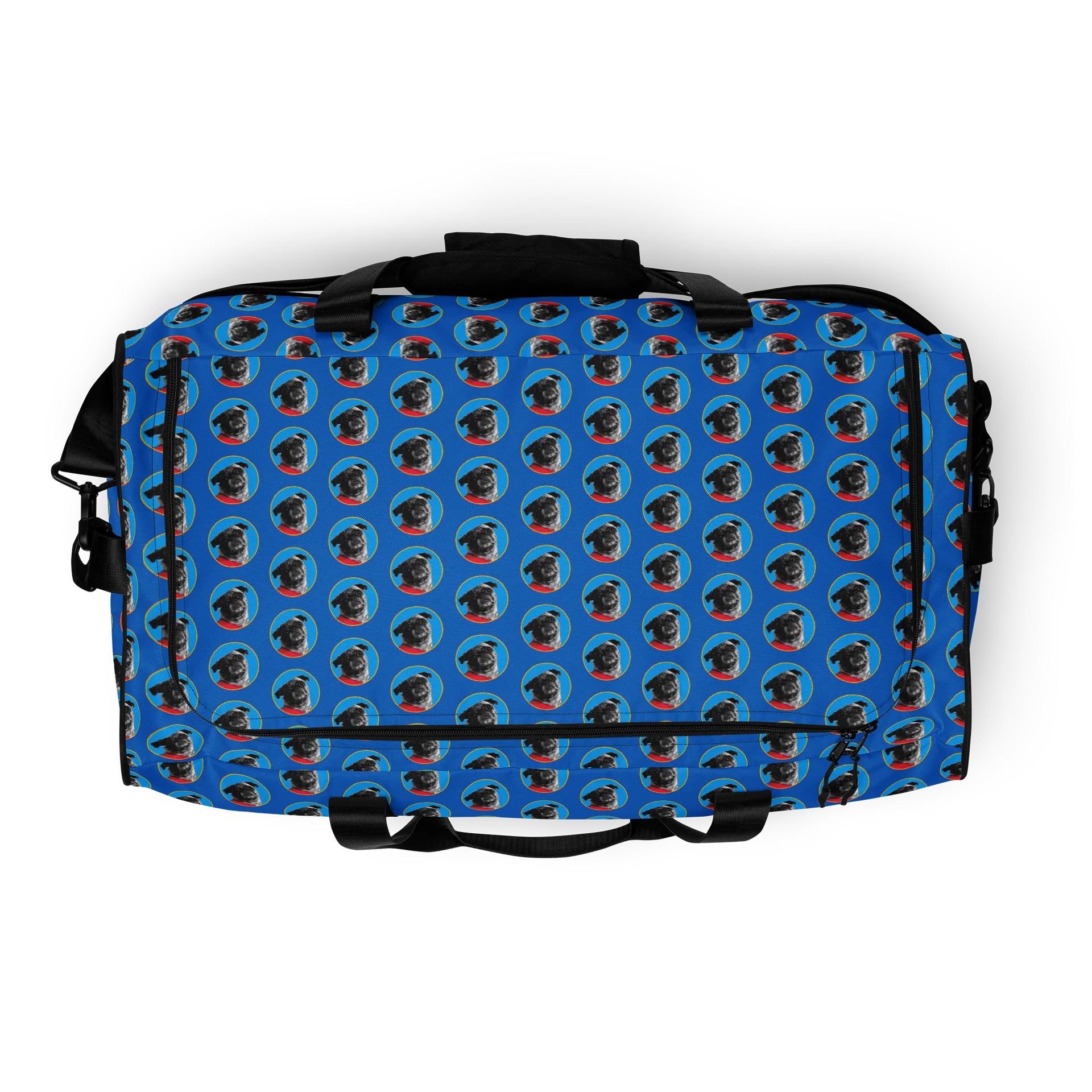 FranSci the Pug Mafia Duffle Bag product image (8)