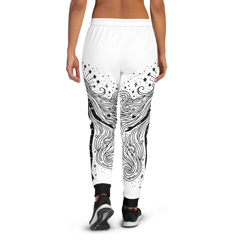 Goddess Joggers White product image (1)