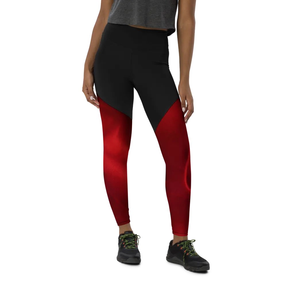 Radiant Red Compression Leggings product image (12)