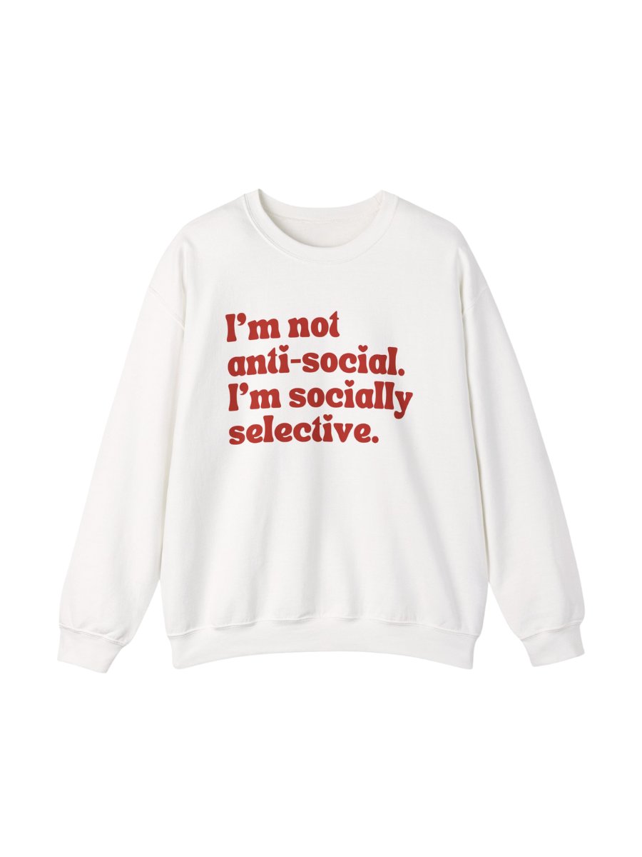 I'm not anti-social Funny Tshirt product image (1)