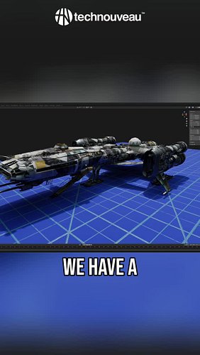 Check out this detailed 3D spaceship model! Cannons, cockpit, and a hint of a crew within. Imagine the adventures it's been o...