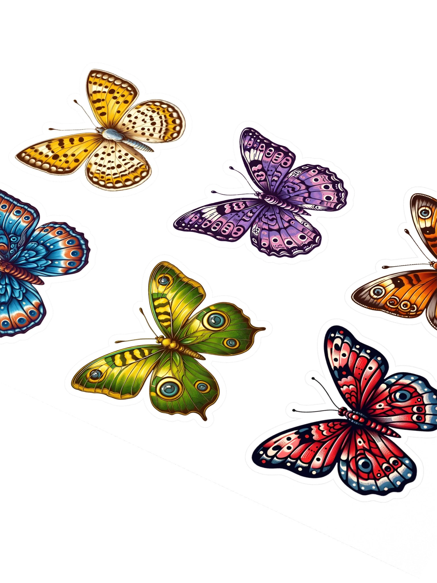 6 Butterfly Sticker Sheet product image (3)