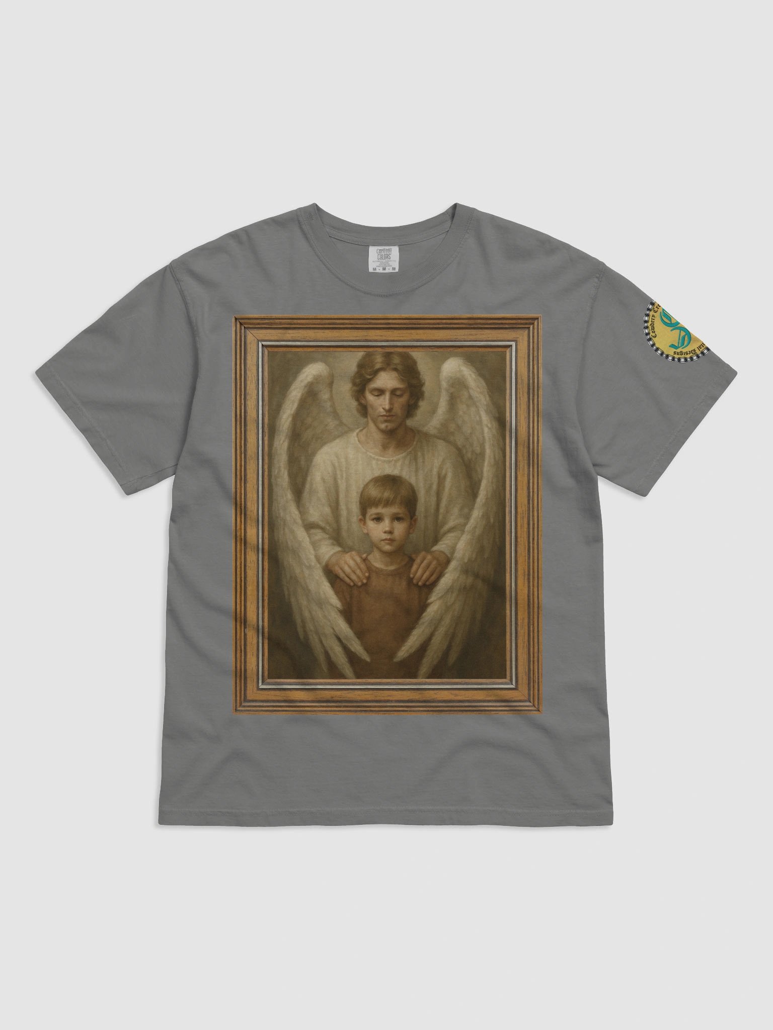 Angels Watch Over Them (Male) Comfort Colors Garment-Dyed Heavyweight T-Shirt Colors (3) product image (31)