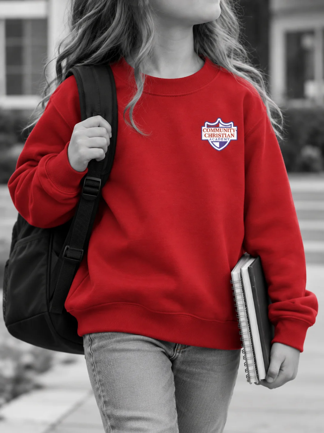 CCA Shield Embroidered Sweatshirt - Youth product image (2)