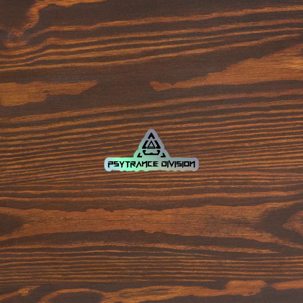 Psytrance Division (Holo Sticker) product image (3)