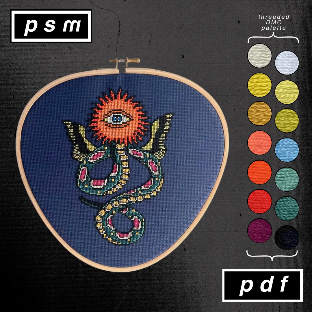 Dan Higgs Seraph Serpent Alternative Palette Pattern product image (1)