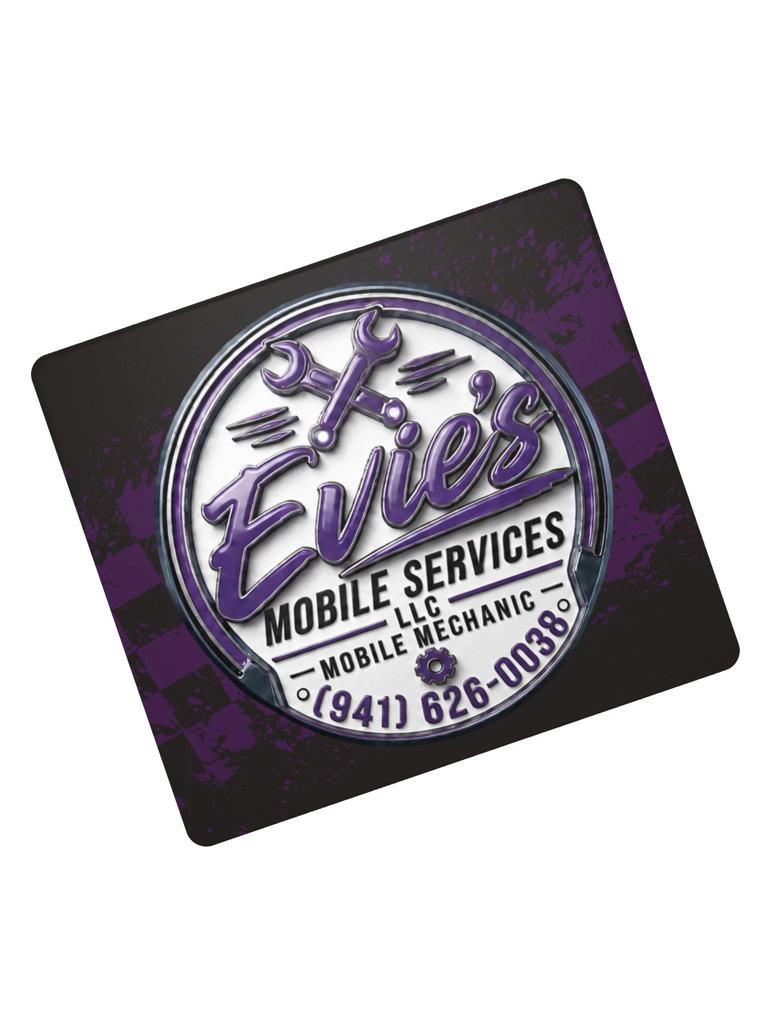 Evies Mobile Mechanic Logo Gaming Mouse Pad product image (5)