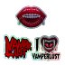 Vamperlust Holographic Stickers