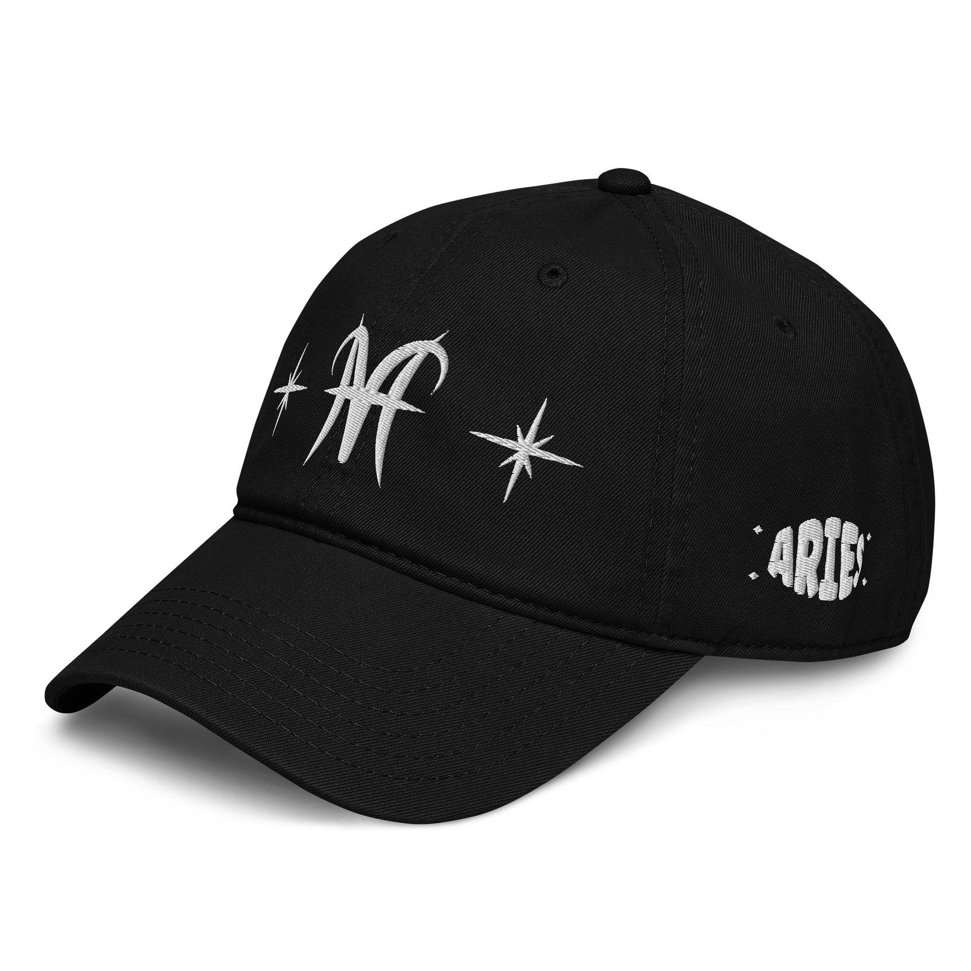 pisces aries cusp dad hat (white) product image (4)