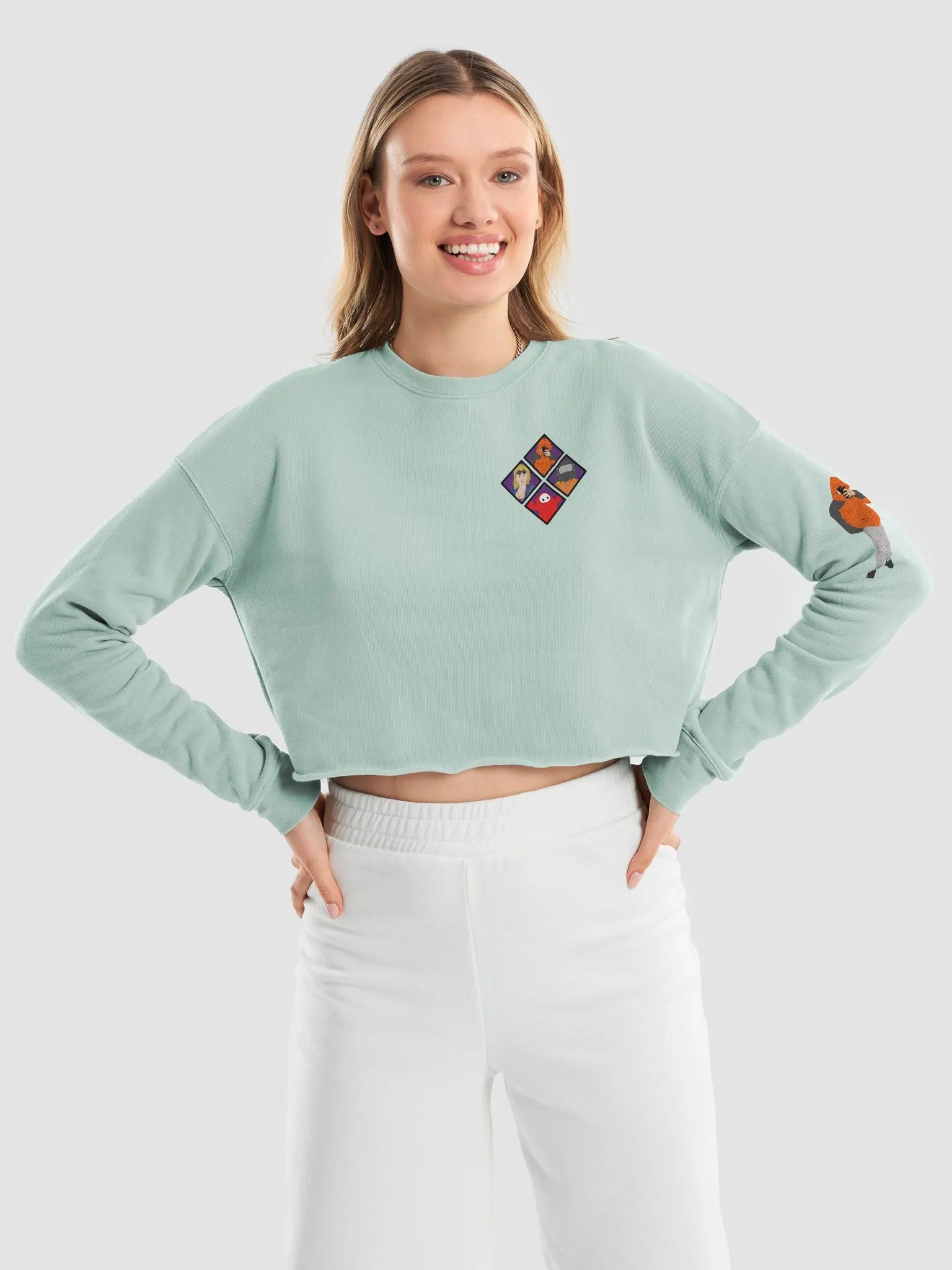 Urban Icons Diamond Crop-Top product image (9)
