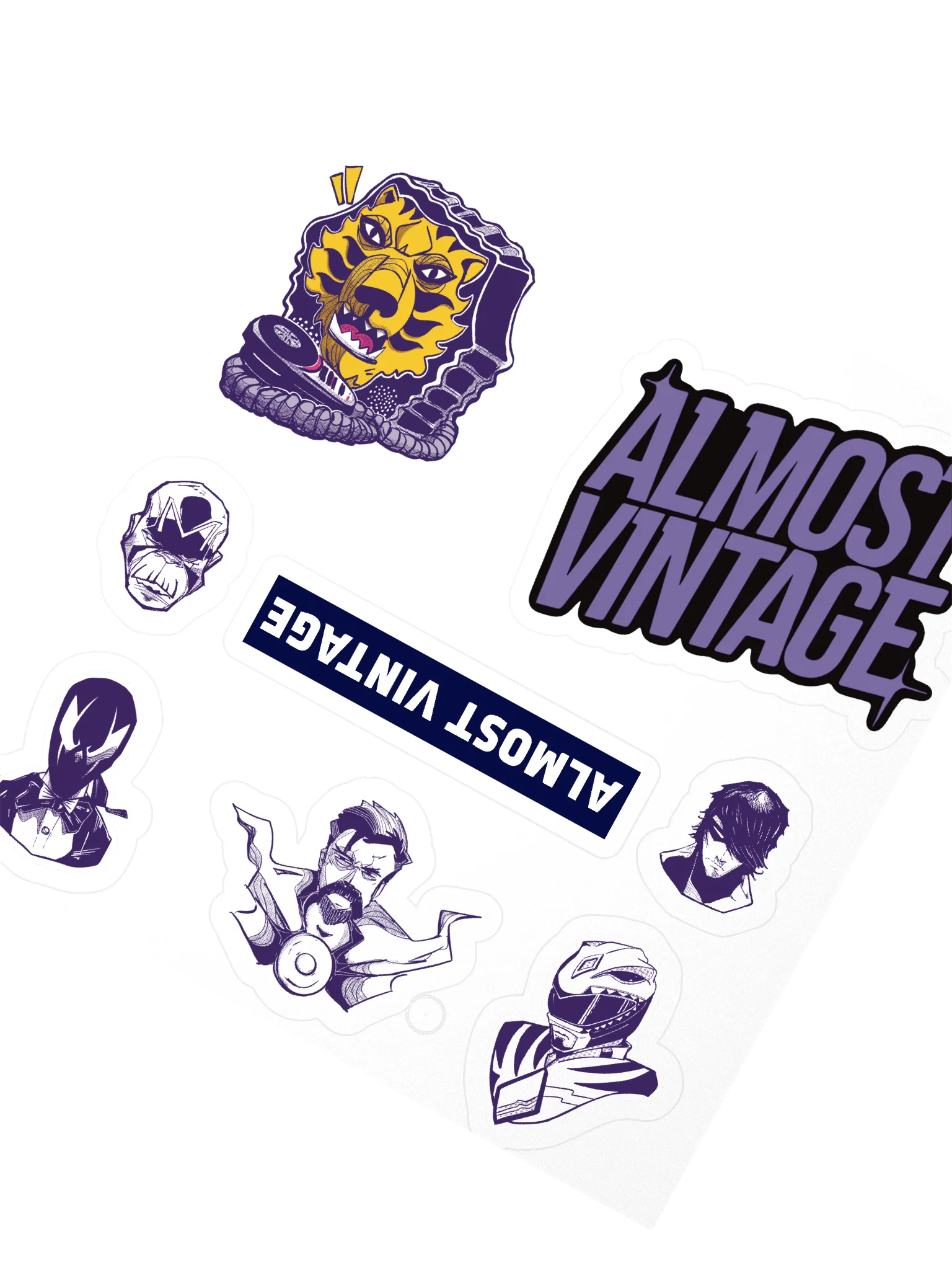 Almost Vintage Sticker Sheet product image (2)