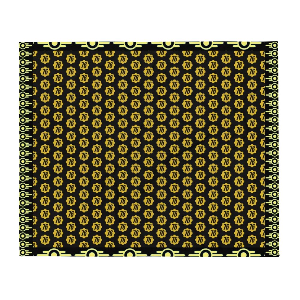 Vault Tec Vault 76 Welcome Throw product image (2)