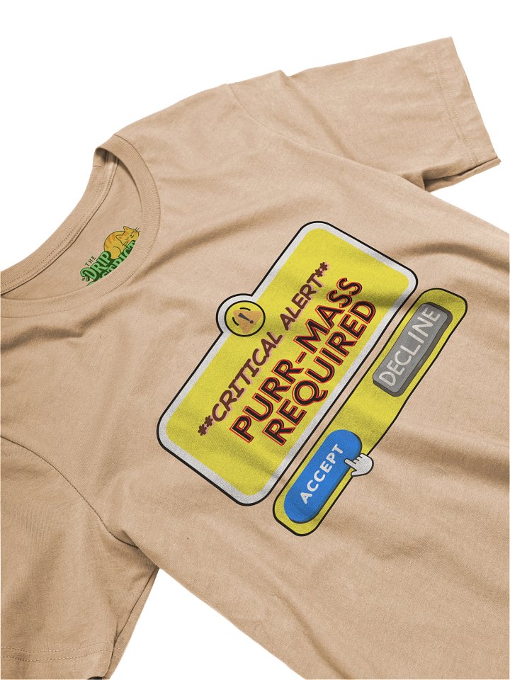 Critical Purr-mass: The Official Tee of Feline Co-Op Partners 💖 product image (1)