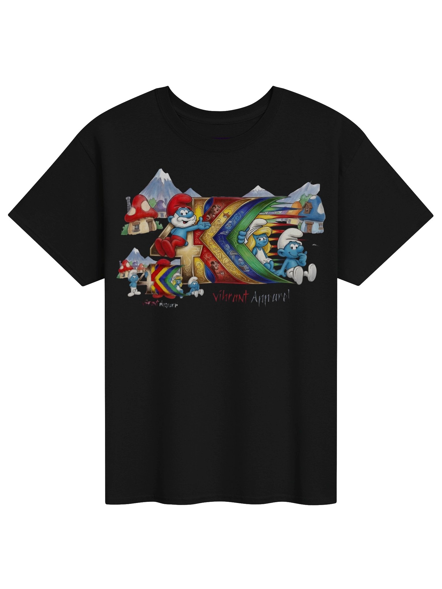 Vibrant Apparel "4K Smurf" Heavyweight Tee product image (2)