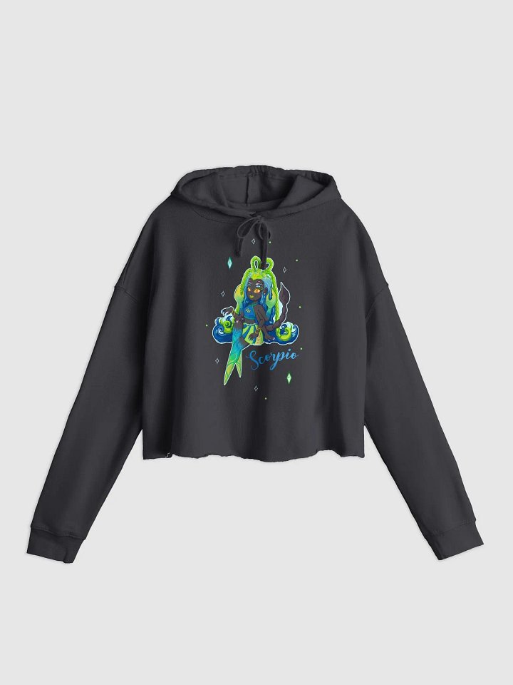 Scorpio Crop Hoodie (Zodiac Series) product image (5)