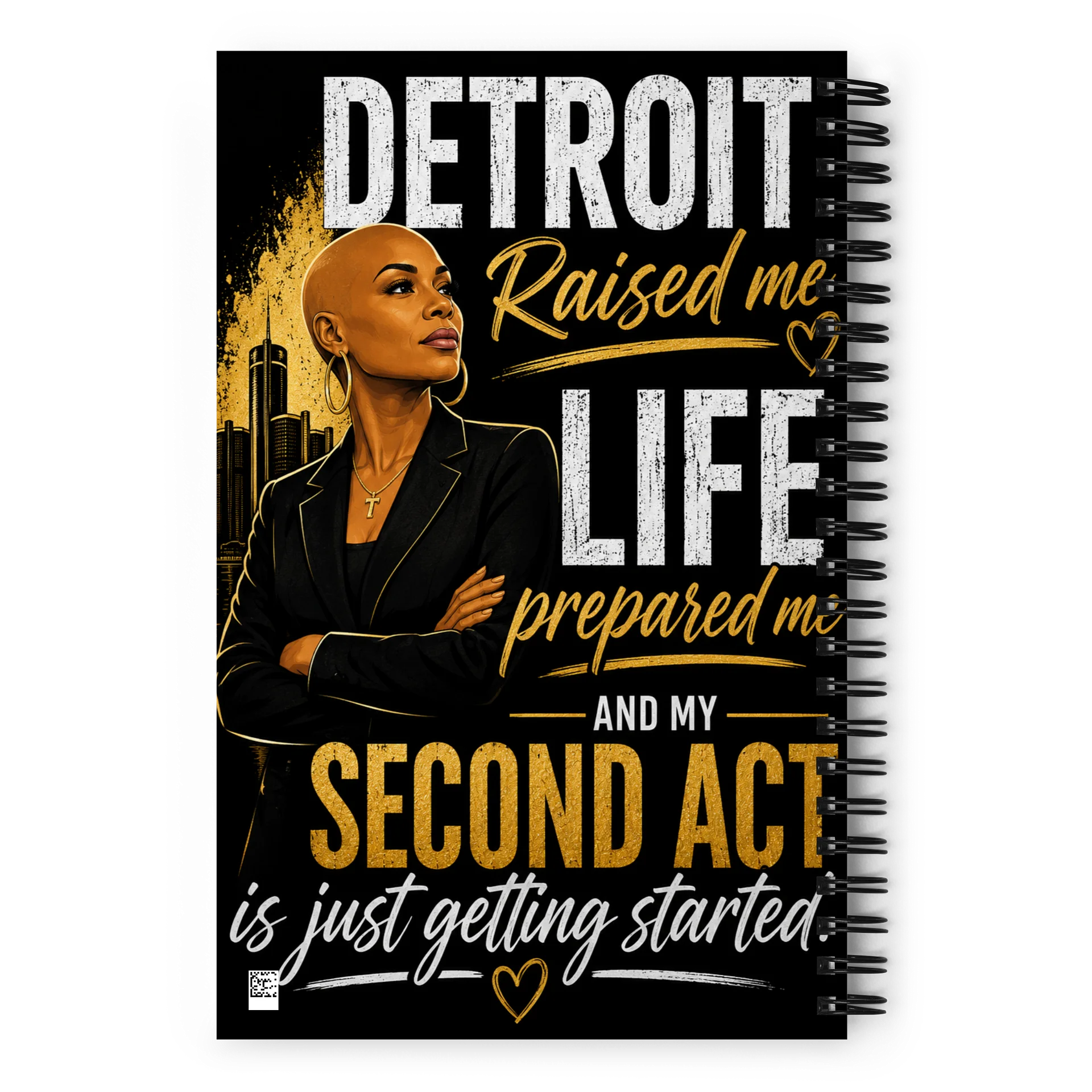 Detroit Raised Me Spiral Notebook product image (2)