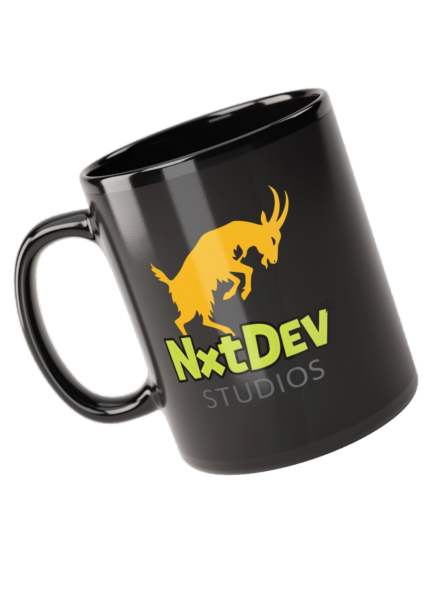 NxtDev Studios Logo Black Mug product image (9)