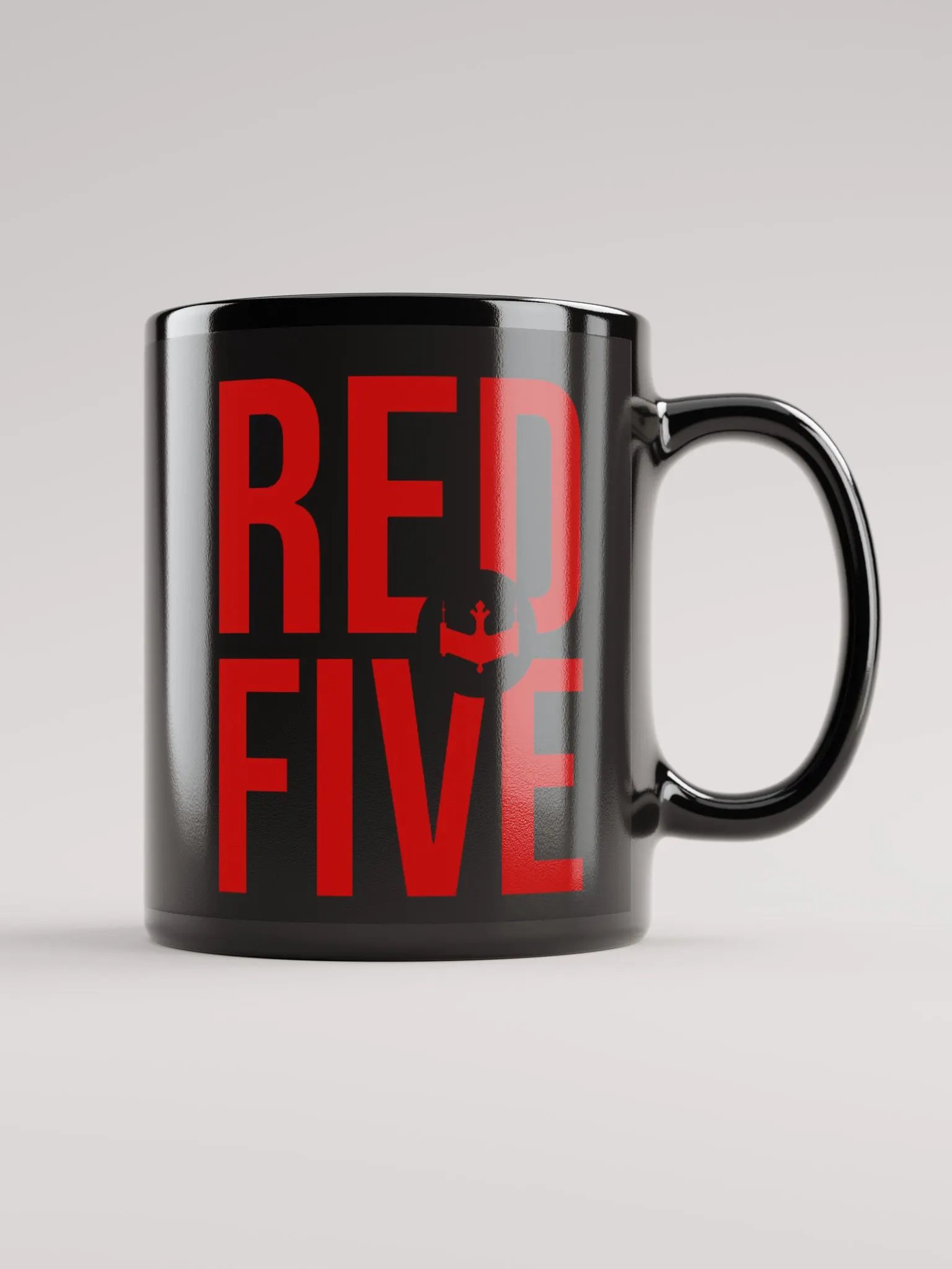 Black/Red Mug product image (1)