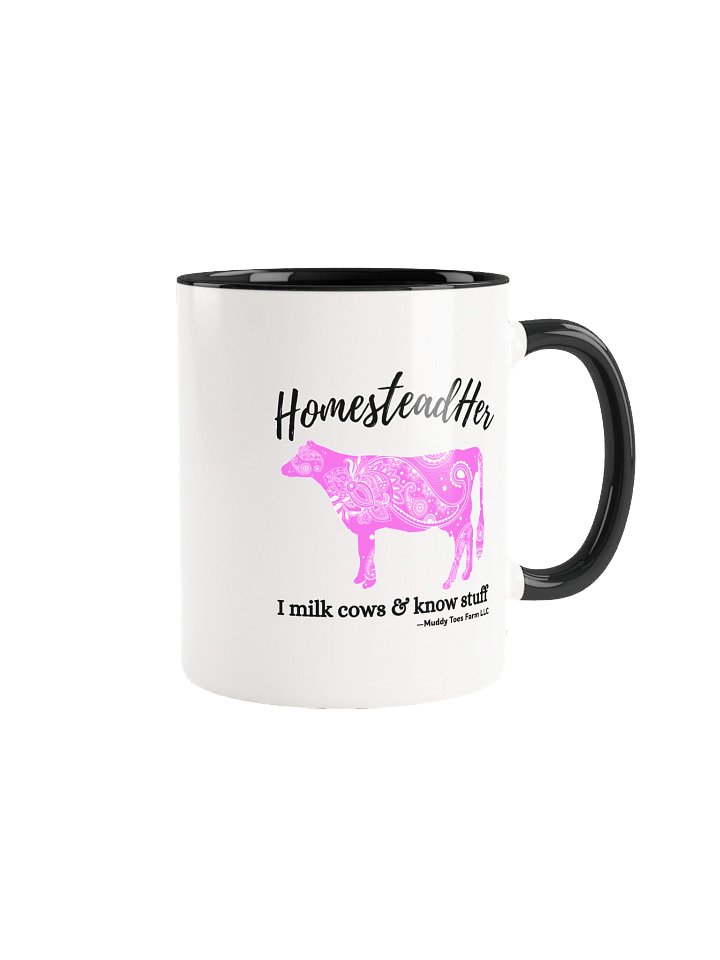 HomesteadHer Paisley Cow Ceramic Mug product image (1)