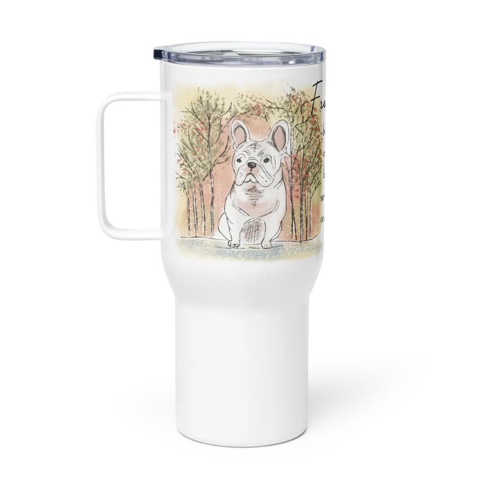 Frenchie Best Things Travel Mug product image (3)