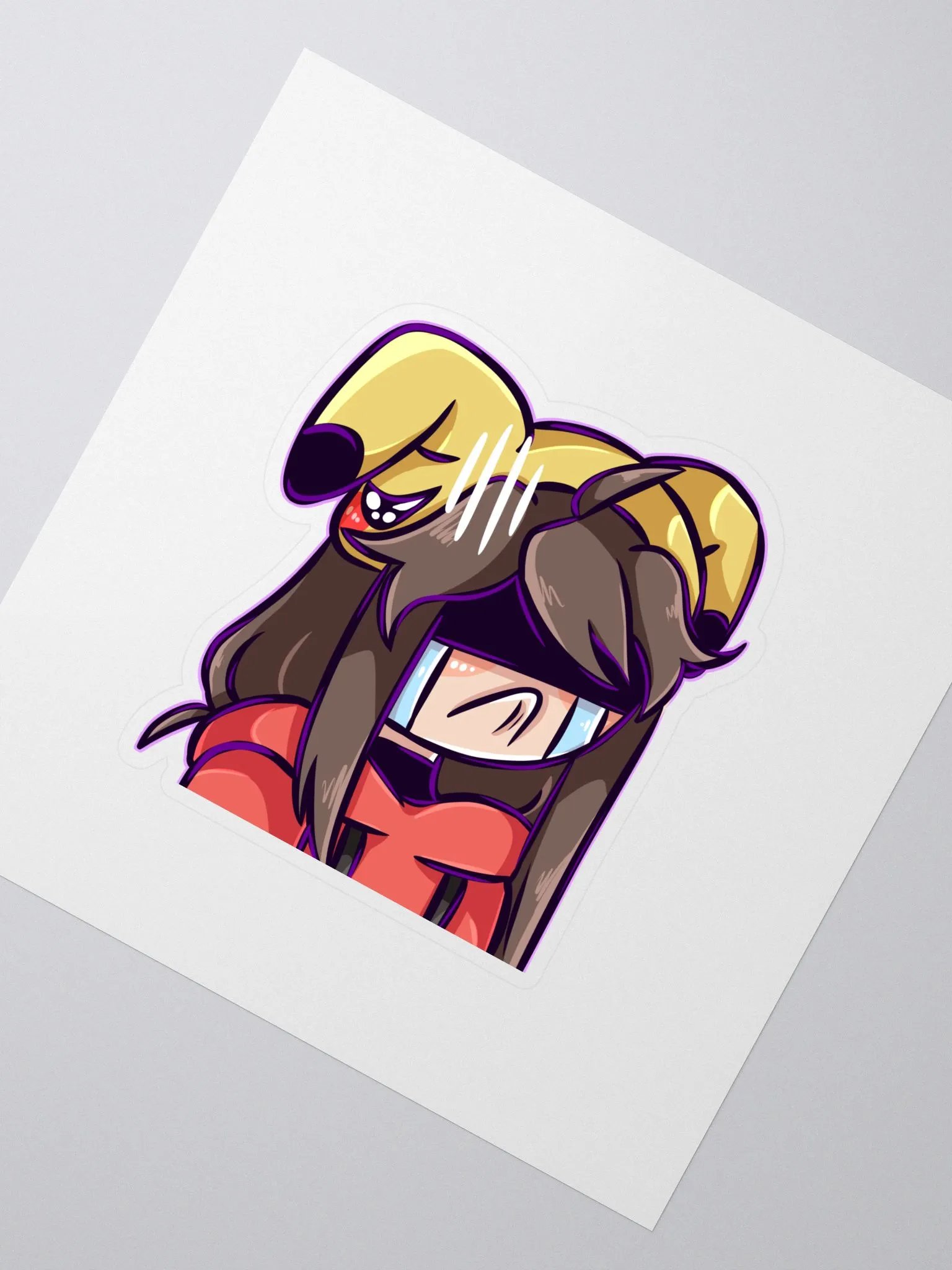 GE3T3E Sad Sticker product image (2)