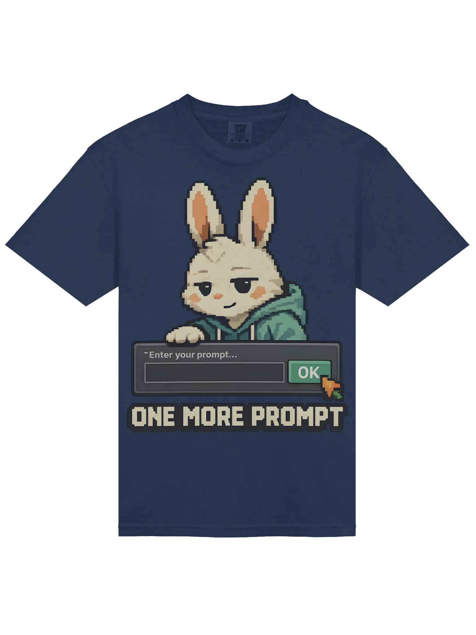 One More Prompt Rabbit T-Shirt product image (3)