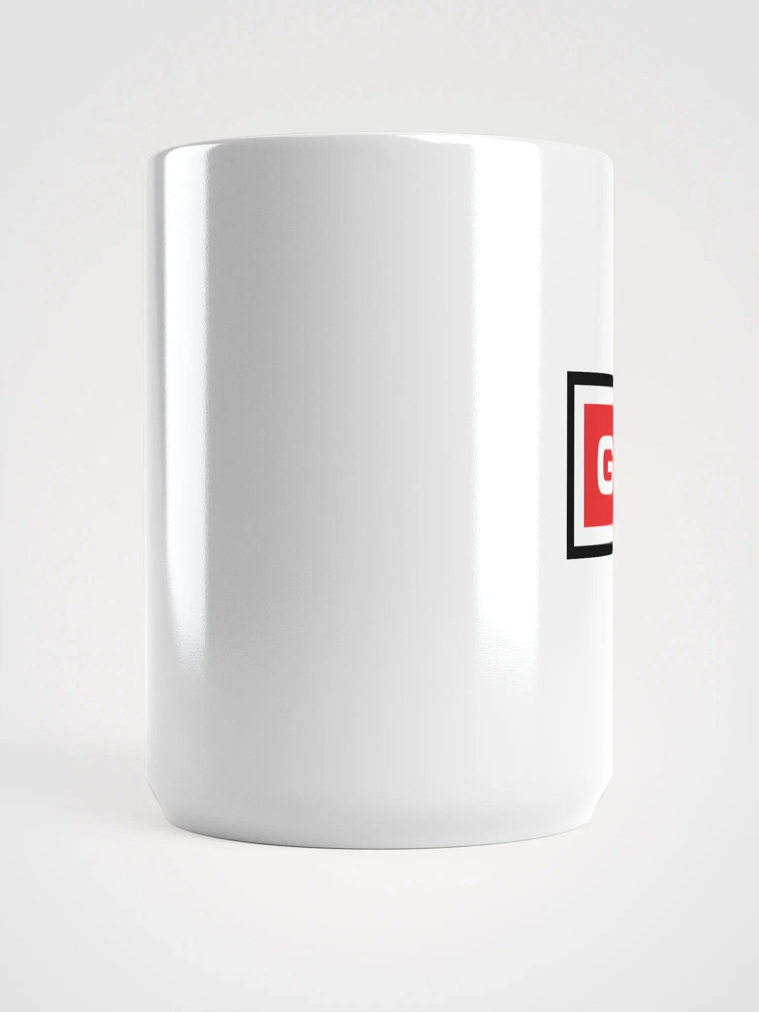 GRIND Logo White Glossy Mug product image (5)