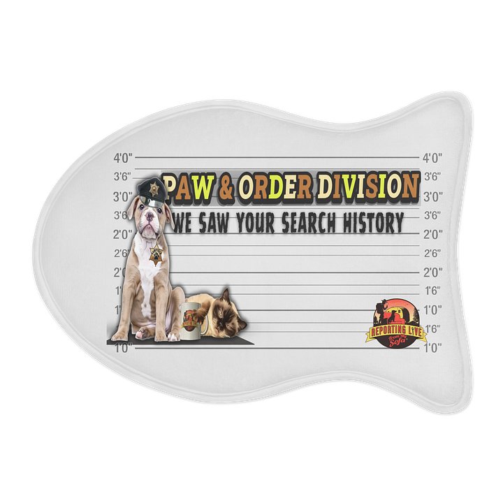 Paw & Order Division Dog and Cat Feeding Mat product image (1)