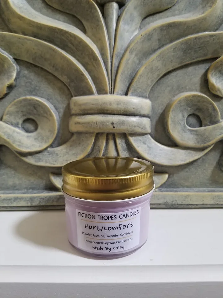 Mini Hurt/Comfort Candle (Fiction Tropes Candles) product image (1)