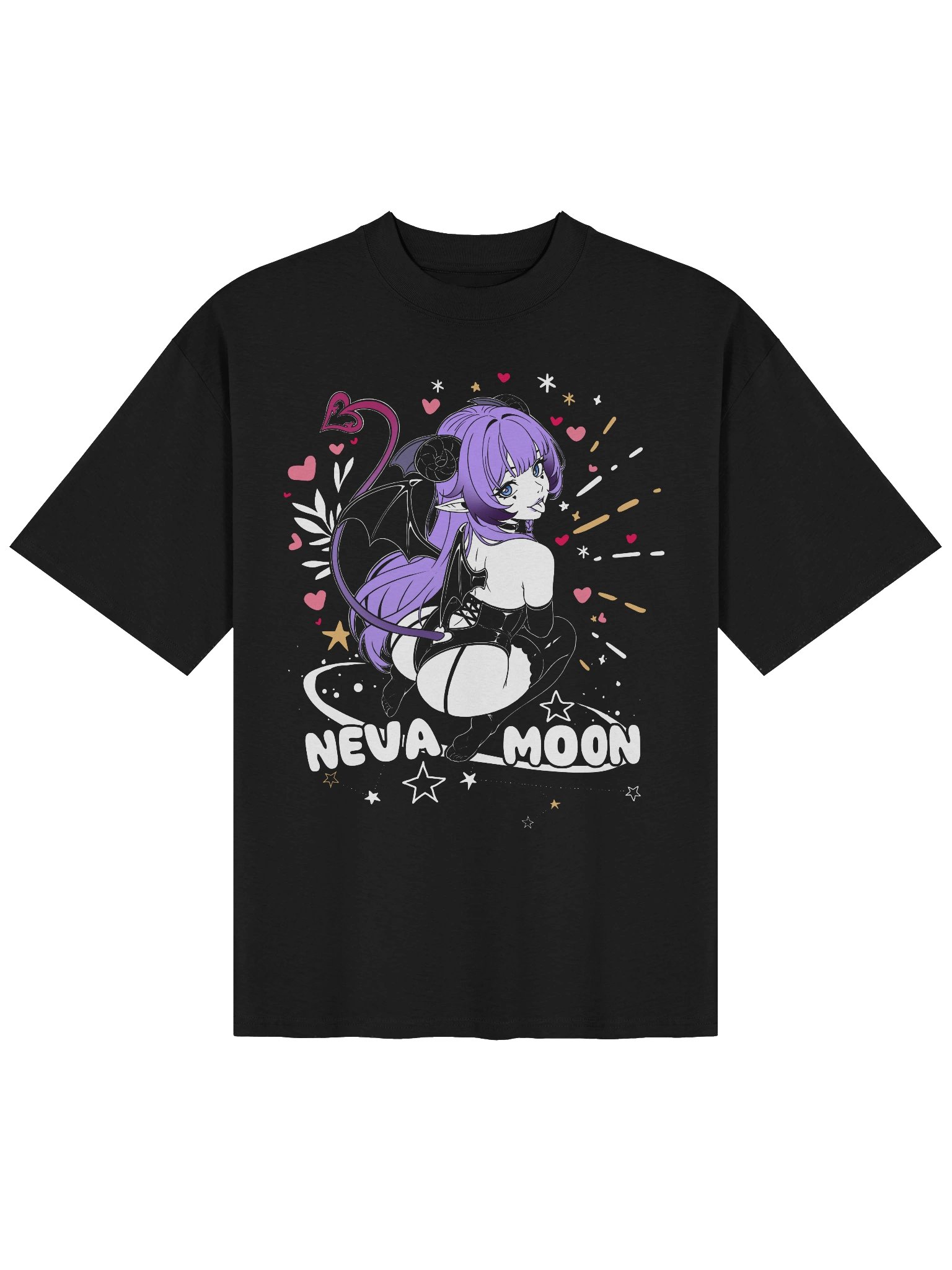 Tee Shirt Neva Moon 2026🌙Version Oversized Premium [FRONT DESIGN] product image (2)