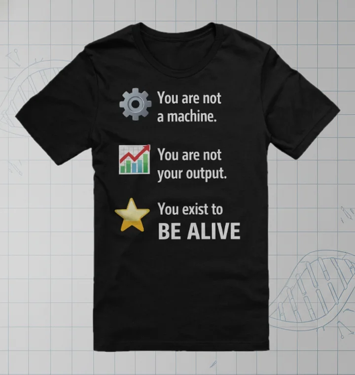 Be Alive dark color Tee product image (1)