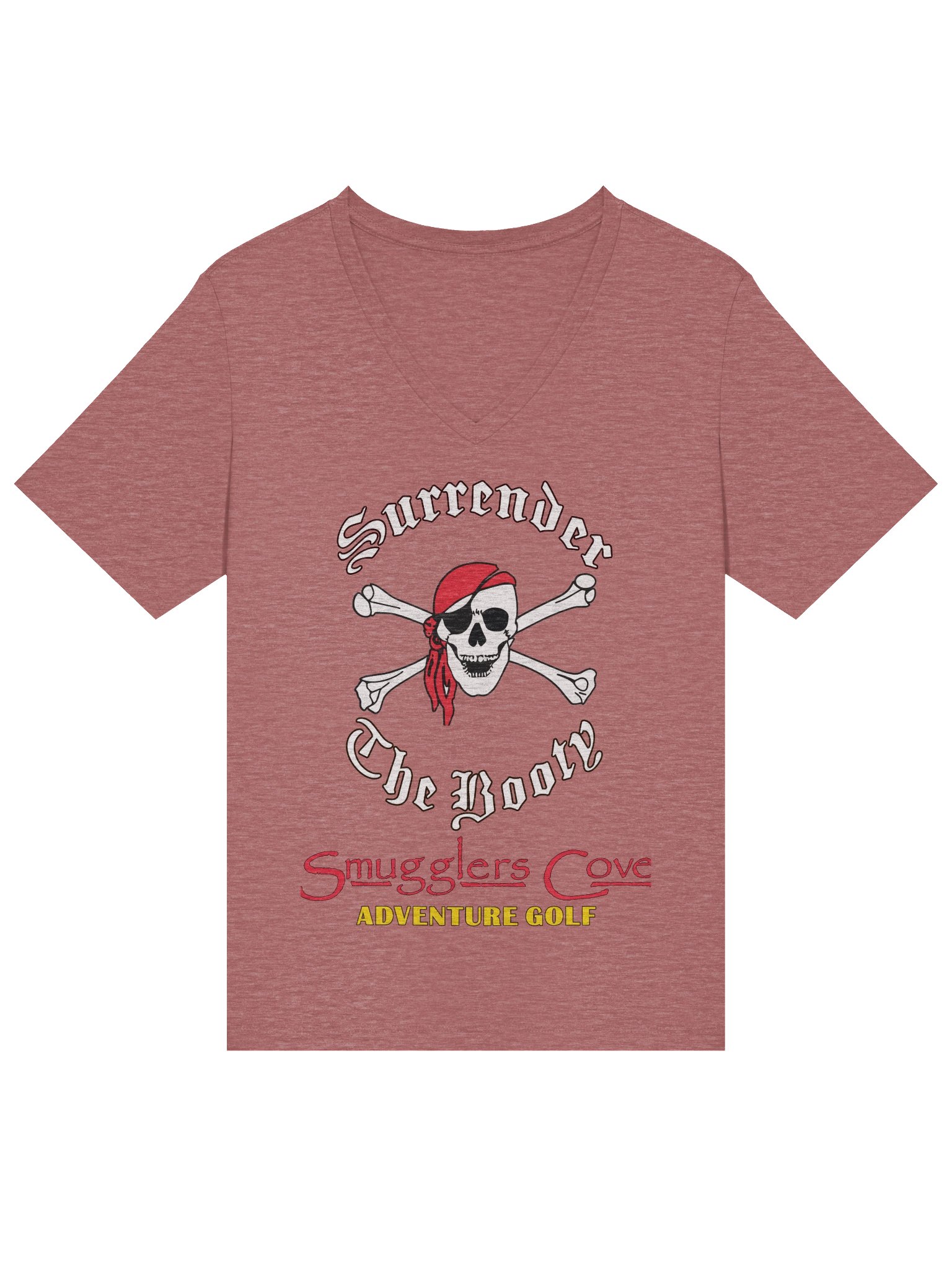 "Surrender the Booty" Women's V Neck T-Shirt product image (16)