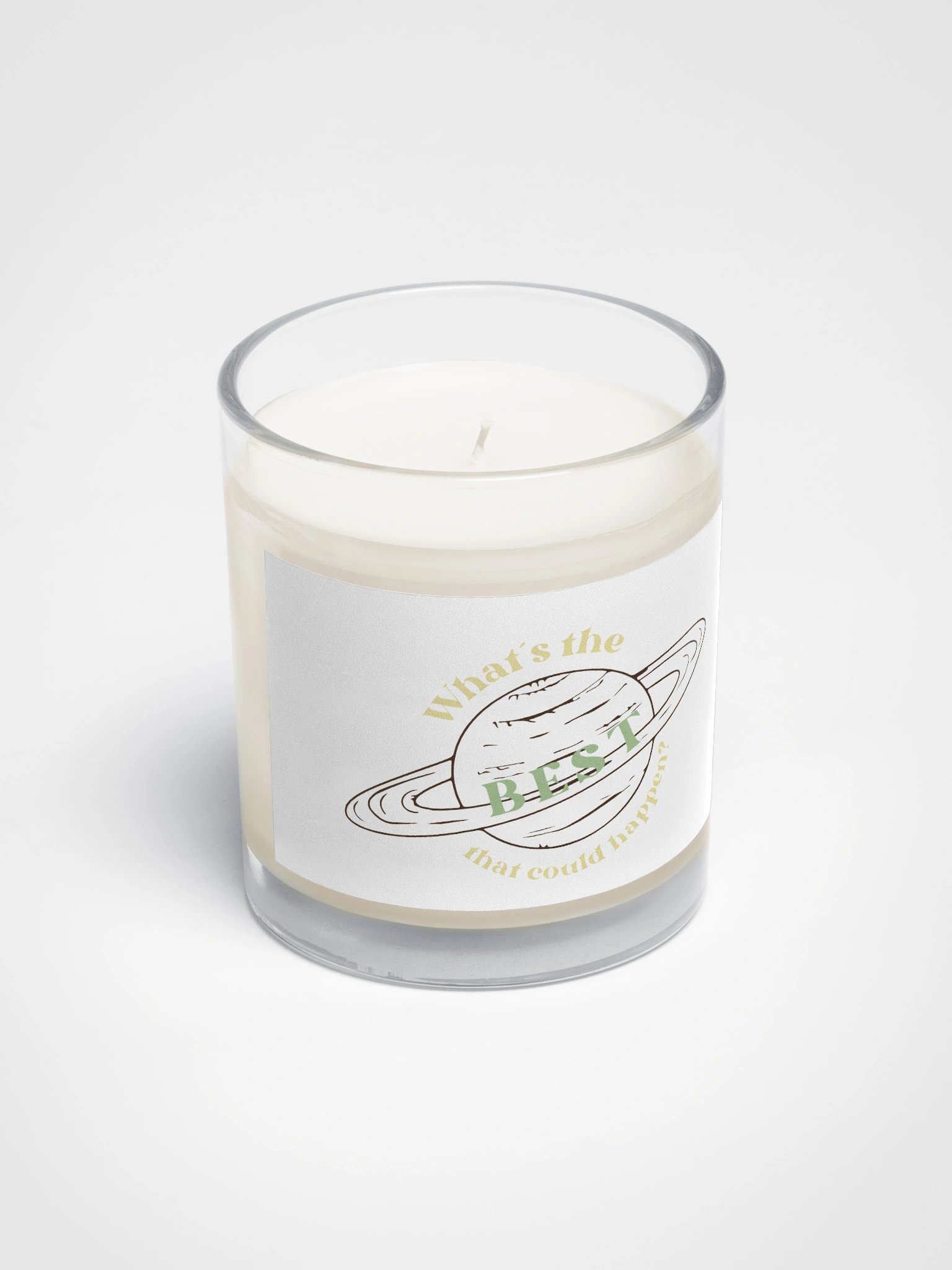 🪐 What’s the BEST That Could Happen? — Affirmation Candle product image (2)