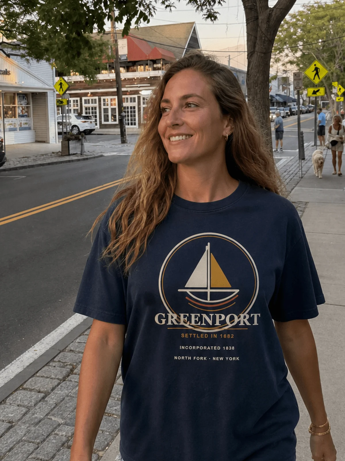 Greenport Harbor Crest Premium Tee product image (21)