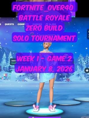 Highlights (teaser)🐰Fortnite_over40 League  BR ZB SOLO Week 1/Game 2🐰 FN C7S1🐰Thurs, Jan 8, 2026 Teaser Highlights from Fortnite_over40 League Battle Royale Zero Build Solo Tournament Week 1/Game 2 Thurs, Jan 8, 2026 Fortnite C7S1 Watch the full highlights video on youtube or twitch @santoki222 Support-a-Creator Code: Santoki #epicpartner #fortnite #genX #genxgamer #gamermom #fortnitemontage #fortniteclips #twitchclips #smallstreamer #twitch #santoki222 #fortnitegameplay #battleroyalegameplay #battleroyalezerobuild #zerobuild #fortnite_over40 #f40 #fortniteover40 #momgamer #girlgamer