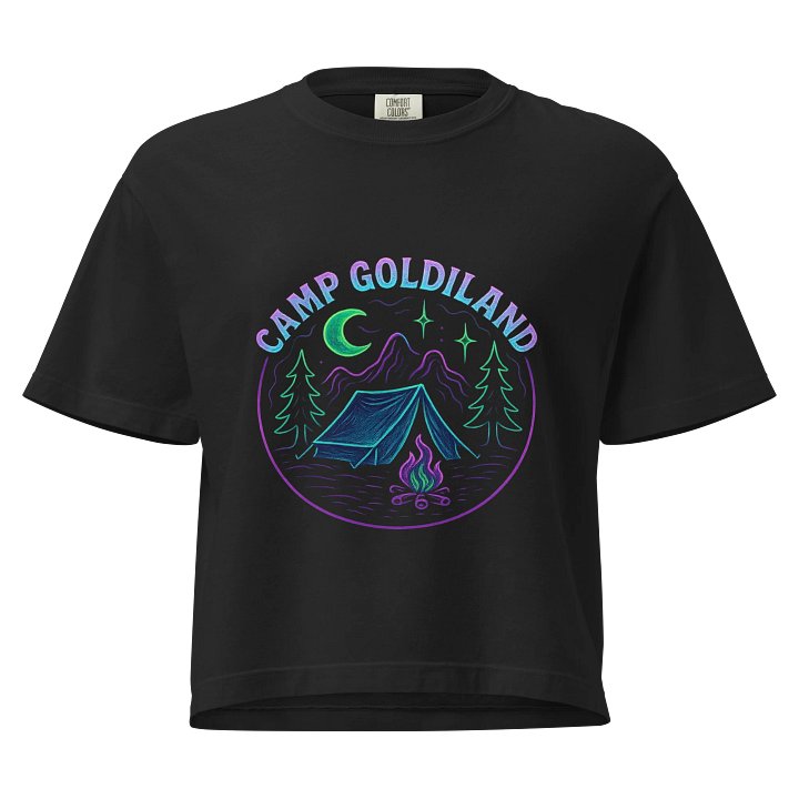 CAMP GOLDILAND relaxed crop top product image (1)