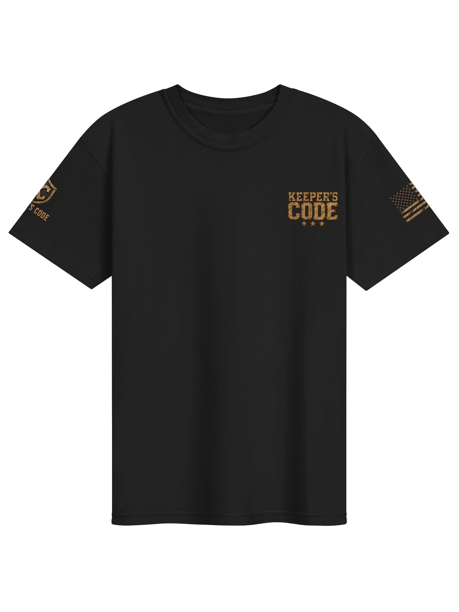 Men’s American Warrior Patriotic Graphic T-Shirt product image (8)