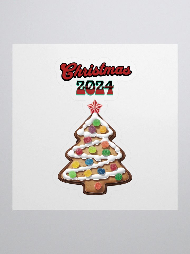 Cookie and Candy Christmas Tree Sticker product image (1)