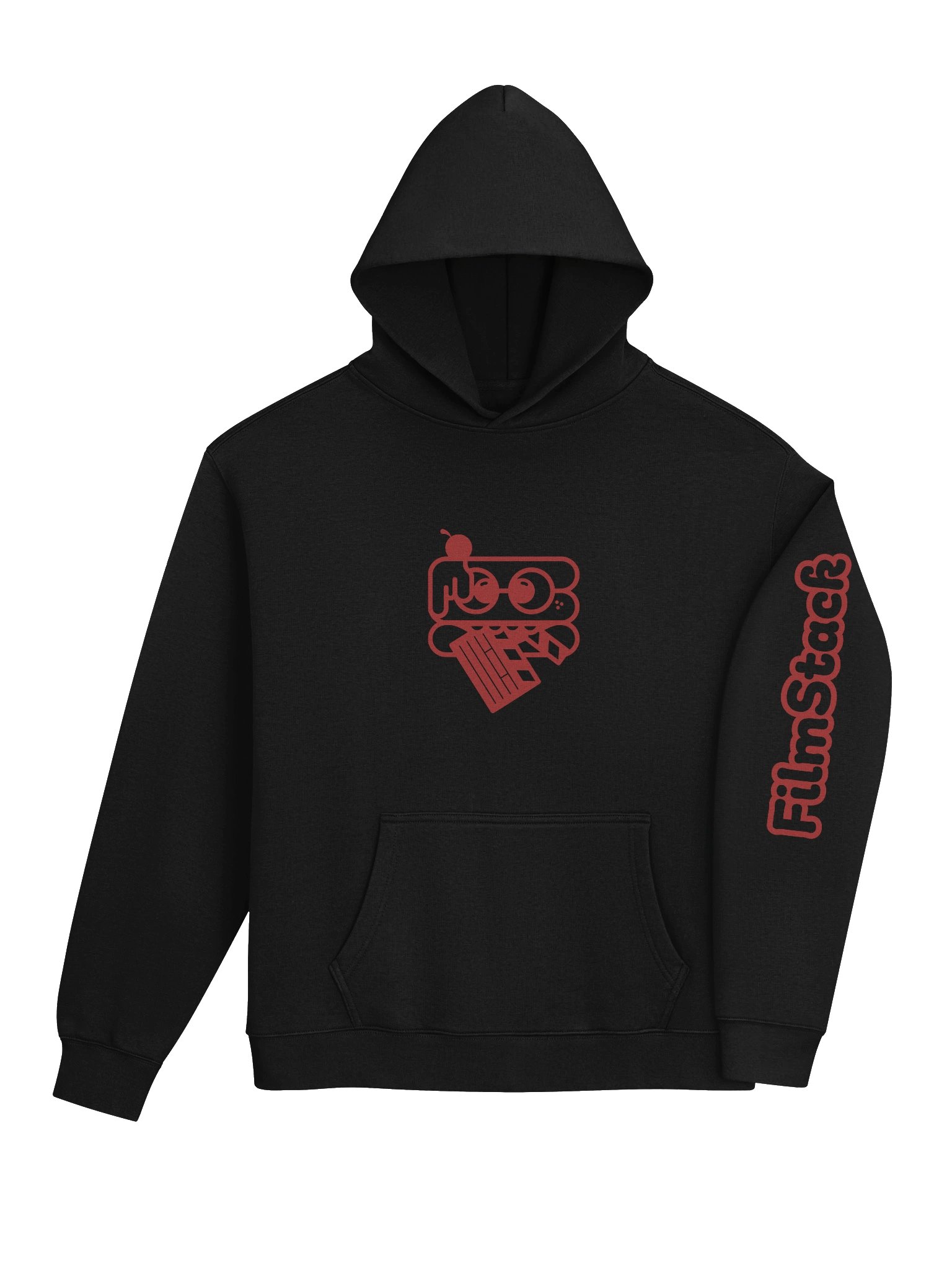 FilmStack Red Logo Hoodie product image (4)