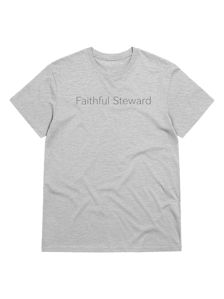 Faithful Steward T-Shirt – Minimal Christian Apparel, Creation Care Theme product image (6)