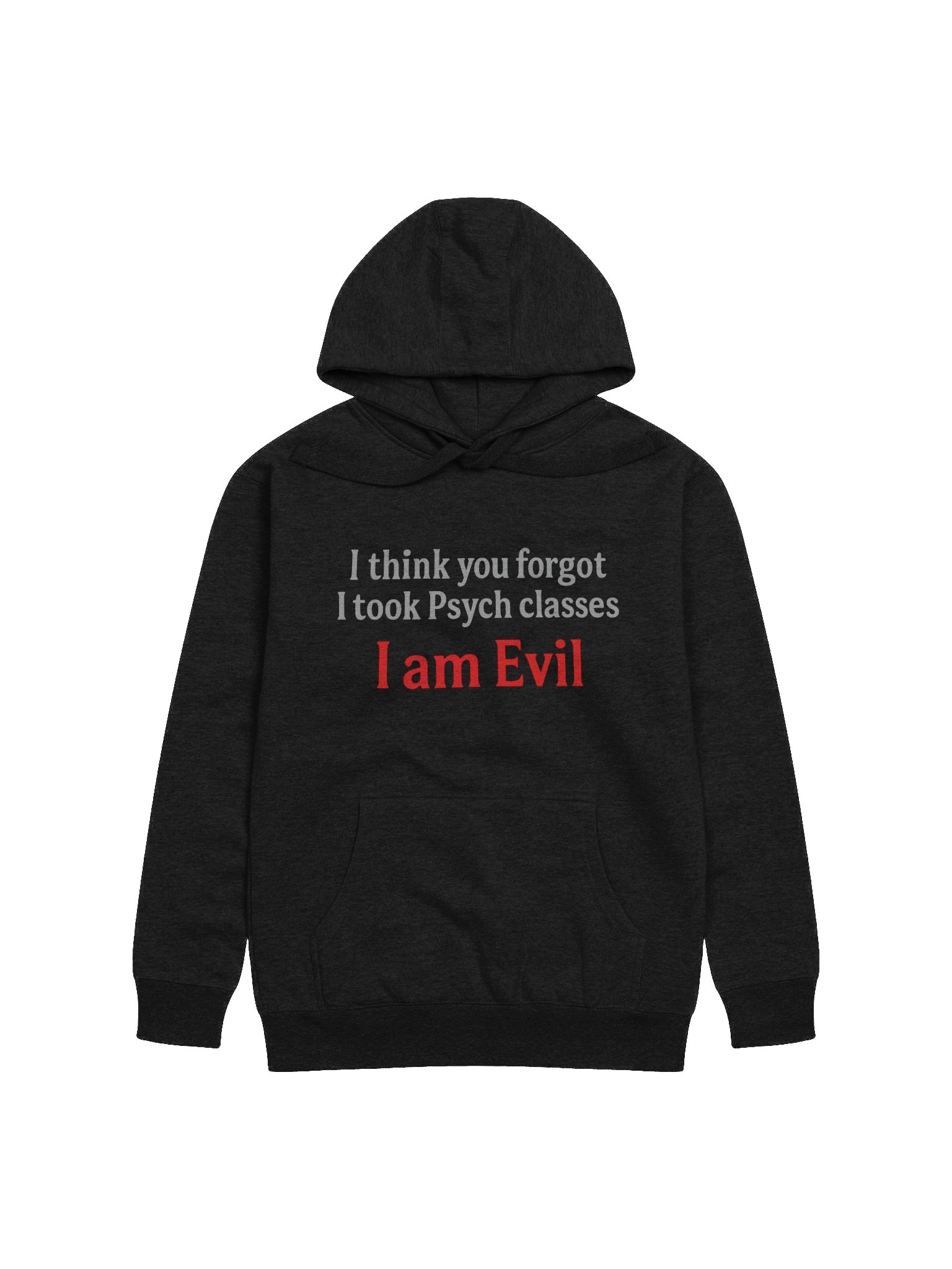 Psych Student Hoodie ( Text Front ) product image (1)