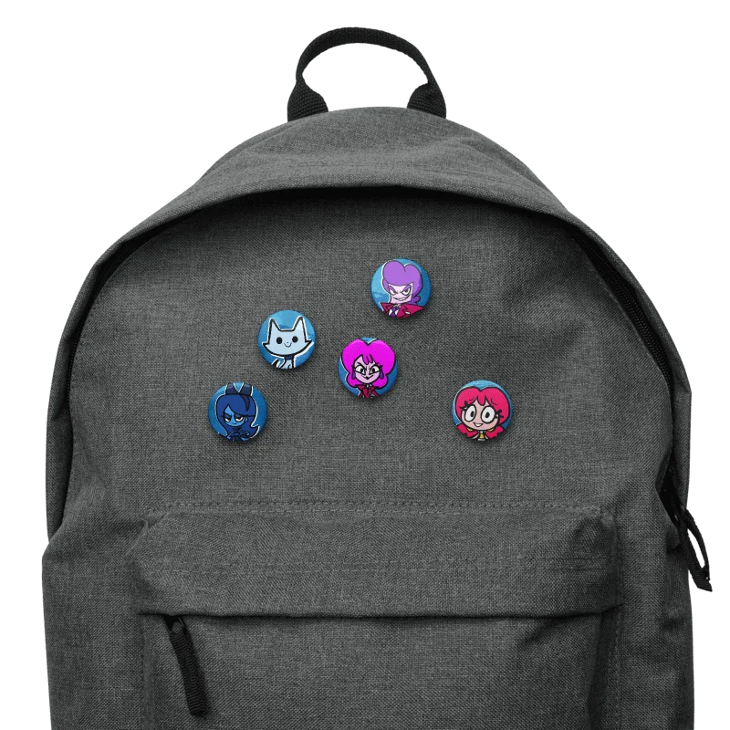 Shiver and Frostbite Pin Buttons Set product image (9)