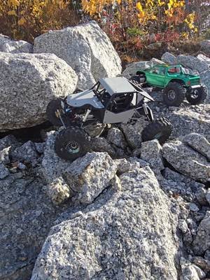 Axial gilamon & scx10 coyote pro #rc #offroad 