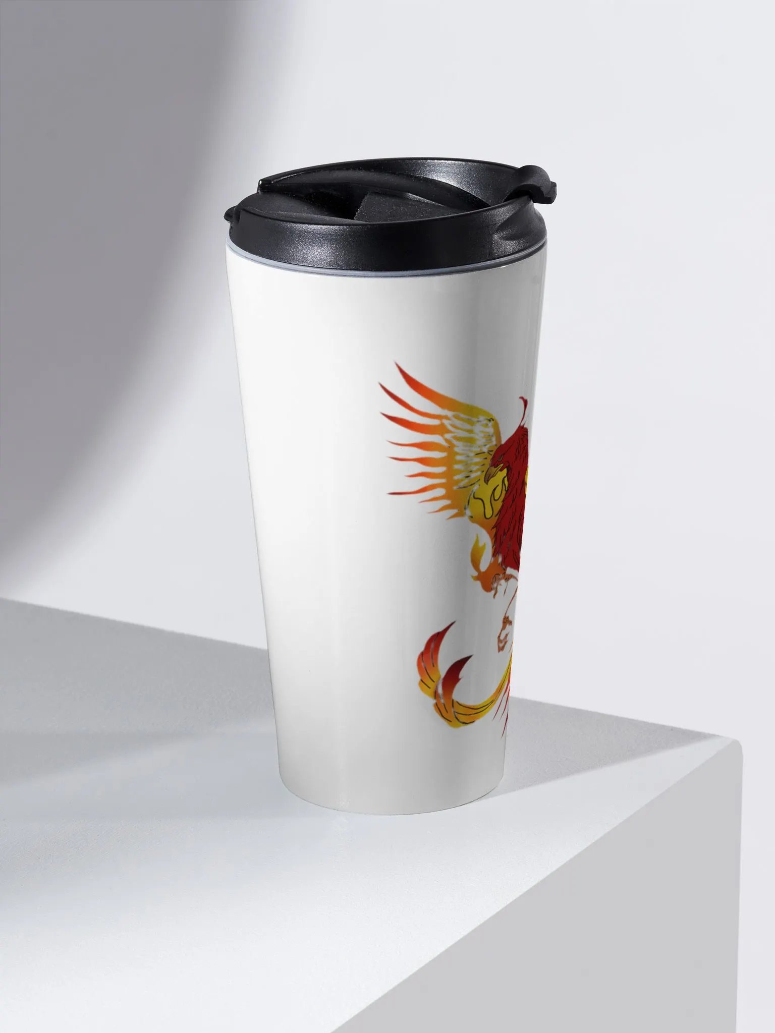 BurningPho3nix Steel Mug product image (2)