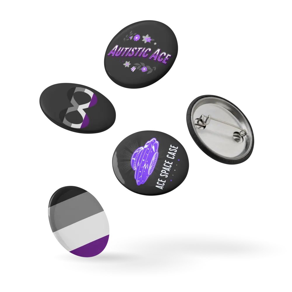 Autistic Ace Pin Set product image (5)