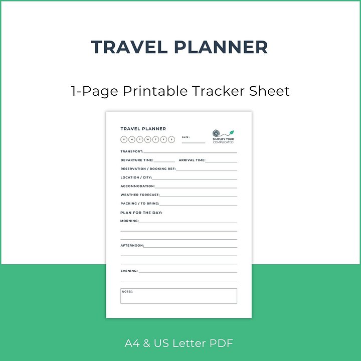 Daily Travel Planner product image (1)