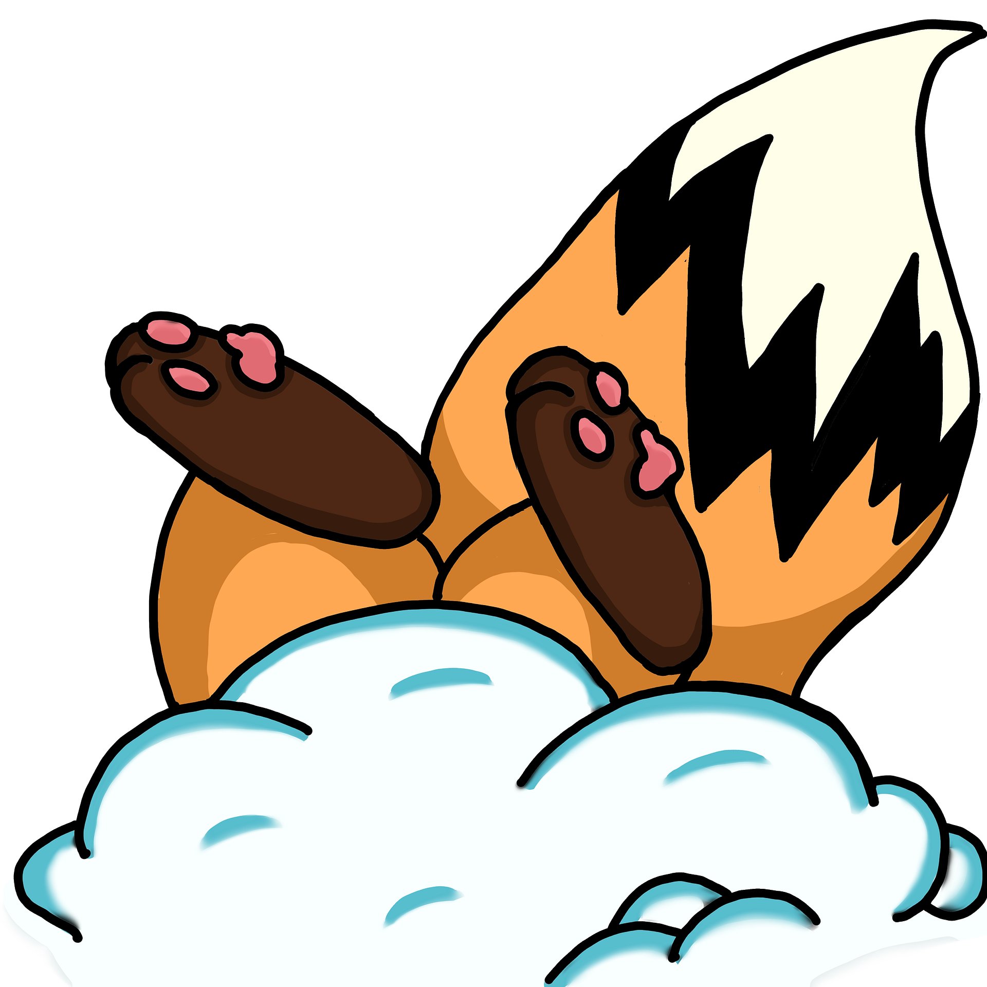 Winter - Stuck in snow Sticker product image (1)