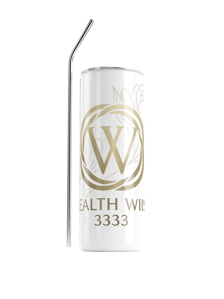 Wealth Wise 3333 Stainless Steel Tumbler product image (1)